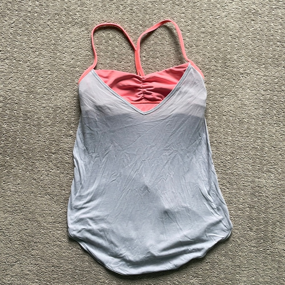 Lululemon Tank with built in bra